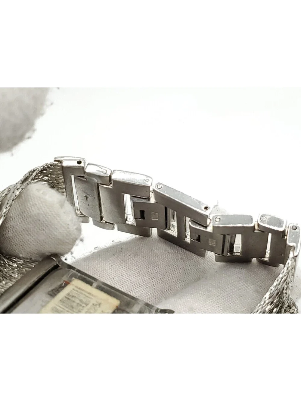 NY&C Quartz Womens Watch New Battery Silver Tone Chain Band 30mm